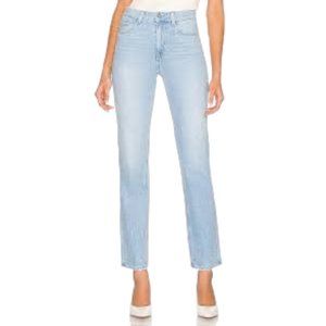 PAIGE SARAH STRAIGHT JEANS IN FOLKLORE SIZE 30